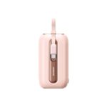 JOYROOM Colorful Series Mini Power Bank 22.5W with Dual Cables 10000mAh 3C - Pink